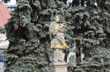 Figura św.Jana Nepomucena, Kożuchów, gm.Kożuchów, woj.lubuskie