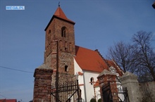 Kościół rzymskokatolicki św.Barbary, Gaworzyce, gm.Gaworzyce, woj.dolnośląskie